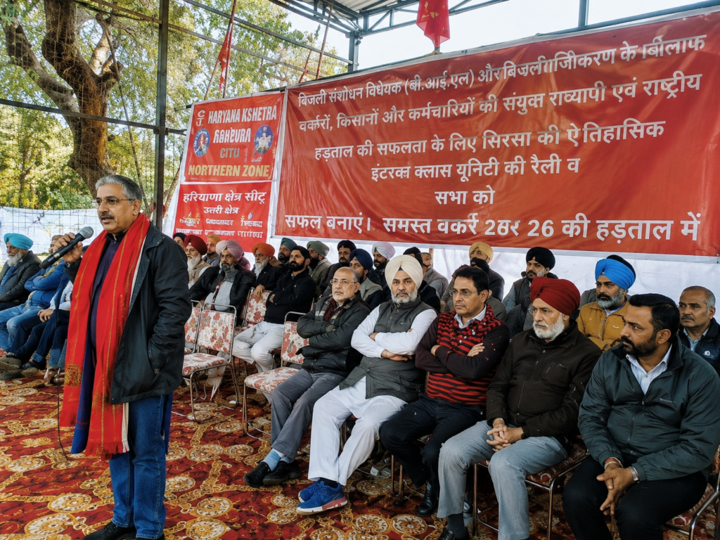 बिजली विभाग के निजीकरण के विरोध में 14 जुलाई को रोहतक में होगी संयुक्त बैठक, भारतीय किसान यूनियन की ओर से प्रदेश अध्यक्ष रतन मान होंगे शामिल