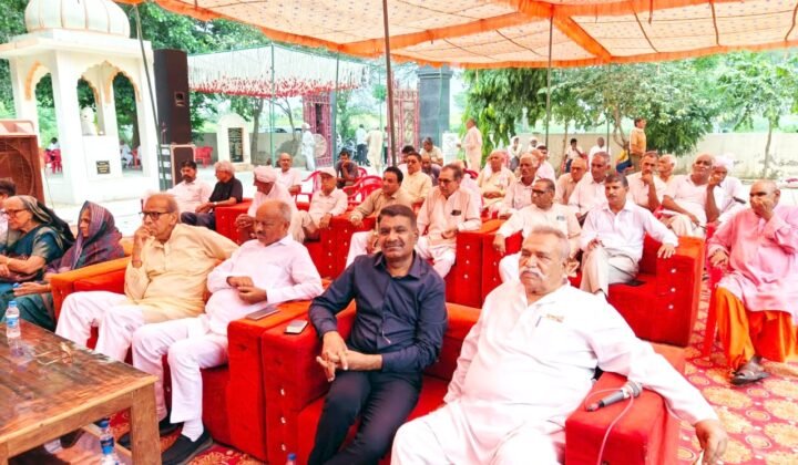 Bhiwani News: Late Gandharva poet in village Patharwali. Religious singing program organized in memory of Nandlal